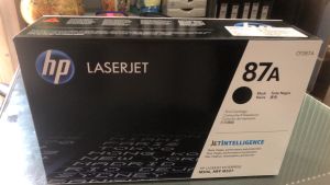 HP 87A LaserJet Toner Cartridge black 8550 pages
