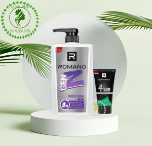 Combo Gội Gen Z hương Sea Breeze/ Forest Cedar 610g/ chai + Gel tạo kiểu giữ nếp tóc 150g/tuýp.