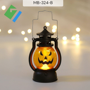 โคมไฟฮาโลวีน โคมไฟหน้าฟักทอง ตะเกียงไฟ LED เครื่องประดับสําหรับ Home Party Supplies DIY ตกแต่งฮาโลวีน ไฟประดับ สำหรับตกแต่งบ้าน
