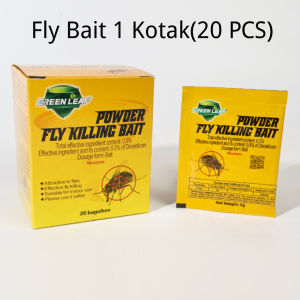 1 Box Power Cockroach And Fly Killing Bait Pest Repellent Berkesan Ubat Cockroach Fly  Serbuk Umpan 蟑螂苍蝇饵剂