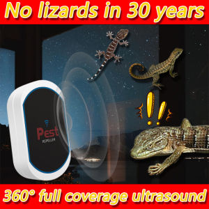 360 full coverage ultrasound OziMall Lizard repellent ultrasonic pest repeller 360° all-around repelling Lizard killer Gecko repellent Safe and radiation-free suitable for all scenarios Can also repel mosquitoes rats bat cockroaches etc. 壁虎驱赶器 壁虎驱除剂