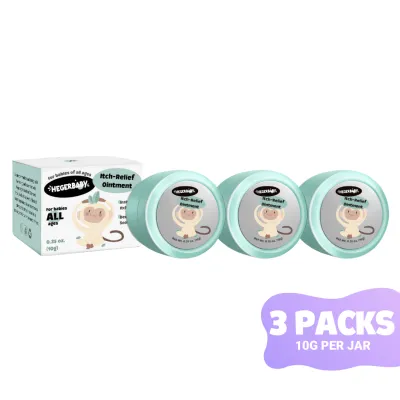 Hegerbaby Soothing Balm 10g Pack of 3 - Infant Itch Relief Cream