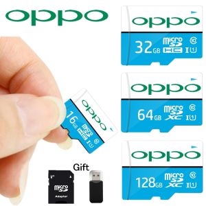 ♥Free Send adapter + card reader+100% original authentic Oppo Class10 UHS-I High Speed Memory Card TF Card 1TBGB 512GB 64GB 32GB Micro SD Card