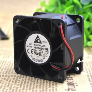 60mm 24V Axial Case Fan for Delta FFB0624EHE 60x60x38mm 24V 0.57A High-Performance Cooling Fan