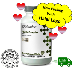 Shaklee Alfalfa Complex (S) With Calcium an Anti-Inflammatory (Exp - Oct 2026)