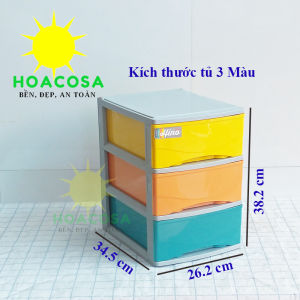 Tủ Nhựa Mini Hino 2 Tầng 3 Tầng 4 Tầng 5 Tầng (Ngăn Kéo Nhiều Màu)- Màu Đẹp Gọn Gàng Tiện Dụng- Đồ Gia Dụng Hoacosa.