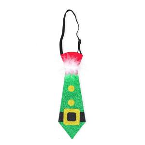 New Year Christmas Ties Santa Stylish Snowman Tie Santa Kids Mens Necktie for Christmas Costume Fun