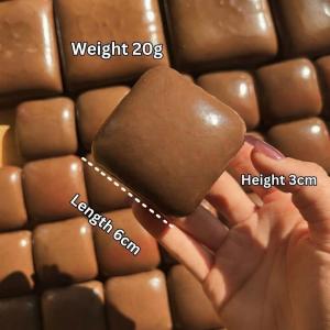Sticky Toast Slow‑Rising Squishy Toy Soft Chocolate Bread Squeeze Toy Stress‑Relief Hand Fidget Toy
