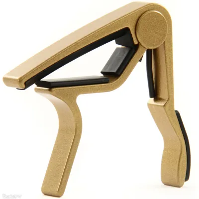 Gold Quick Change Capo for Guitar Ukelele and Violin