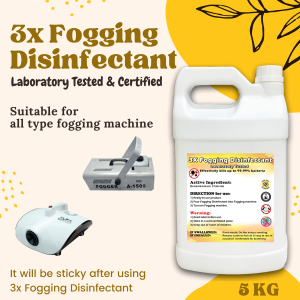 Pembasmi Kuman Kabus 3x (Triple fogging disinfectant