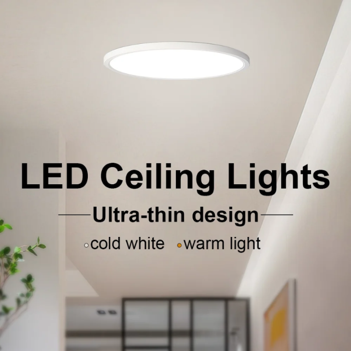 【SPOT EXPRESS】 LED Ceiling Lamp Ultra-thin Design Living Room Lights ...