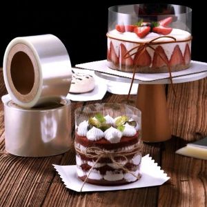 Acetate Cake Kitchen Clear Film Collar Transparent for Cake Decoration