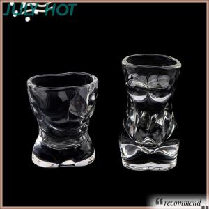 [JULYHOT] 1PC New Unique Beer Cup Funny Men Women Body Shaped Transparent Wine Bar Drinkware Cocktail Mug Coffee Juice Teacup