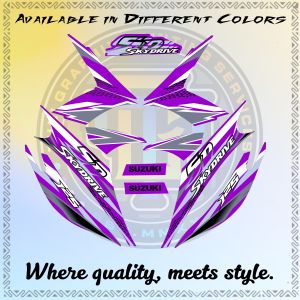 SKYDRIVE 125 CARB NEW STOCK DESIGN DECALS