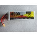 Pin LiPo cao cấp 3s, 4s, 6s 4500mah 45C dòng xả cao. 