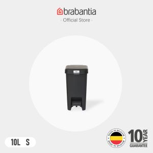 BRABANTIA StepUp Pedal Bin 10L - Dark Grey