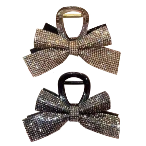 Sparkly Brogue kẹp tóc cho nữ phụ nữ thanh lịch mà không trượt Acrylic barrettes cho các bên đám cưới sử dụng hàng ngày