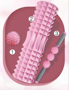 Foam Roller Set Foam Roller Massage Roller Massage Ball Perfect for Pain & Tightness Relief Home Gym Set