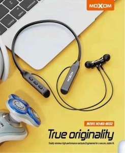 ORIGINAL MOXOM MX-WL52 PIONEER MAGNETIC NECKBAND WIRELESS HEADSET