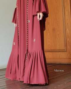 NEW PRODUK  ULYYA DRESS SET PASHMINA ABAYA AUOTER TERLARIS 2024 BAHAN CERUTY BABY DOLL MIX MUTIARA