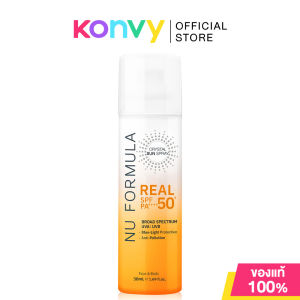 Nu Formula Crystal Sun Spray Real SPF50+ PA++++ 50ml นูฟอร์มูล่า กันแดด