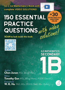 Sec 1 Express 150 Essential Exam Practice Questions Vol 1B