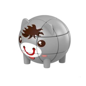 Khối động vật hoạt hình giáo dục cho bé trai và bé gái phát triển sự kiên nhẫn và nhận thức không gian