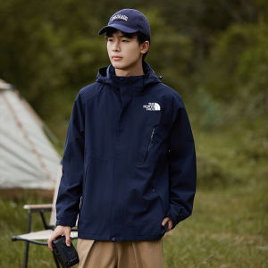 Battlefield The North Face assault suit mens 2023 spring oversized loose windproof waterproof hooded jacket running jacket