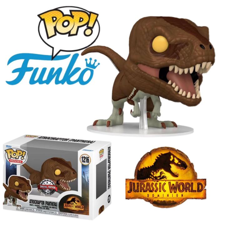 Funko Pop Vinyl Atrociraptor (Panthera) 1216 Jurassic World [Special ...