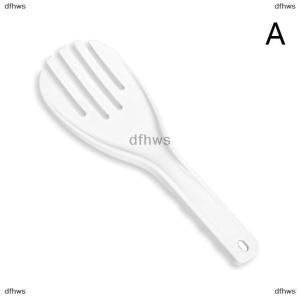 [COD] dfhws Large Rice Spoon Plastic Meal Spoon Non Stick Kitchen Gadgets Hand Roll Spoons Rice Shovel Kitchen Supplies Thickened Rice Fork