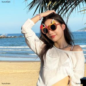 [COD] kunzhan Hawaiian Party Glasses Funny Sunglasses Hawaiian Party Photo Props Summer Beach Pool Birthday Party Decorations