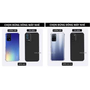 Ốp lưng bảo vệ chân sạc OPPO A55 4G/ 5G chống trơn trượt-Cool Case