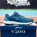 Giày Chơi Cầu Lông, Bóng Chuyền, Pickleball XP V200 Nam Nữ Chính Hãng Màu Xanh Dương - Đế Eva Siêu Nhẹ Chơi Sân Bê Tông Tốt. 