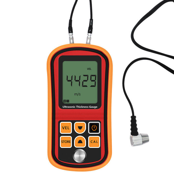 GM100 Digital Ultrasonic Thickness Gauge Tester Plastic Glass Ceramics ...