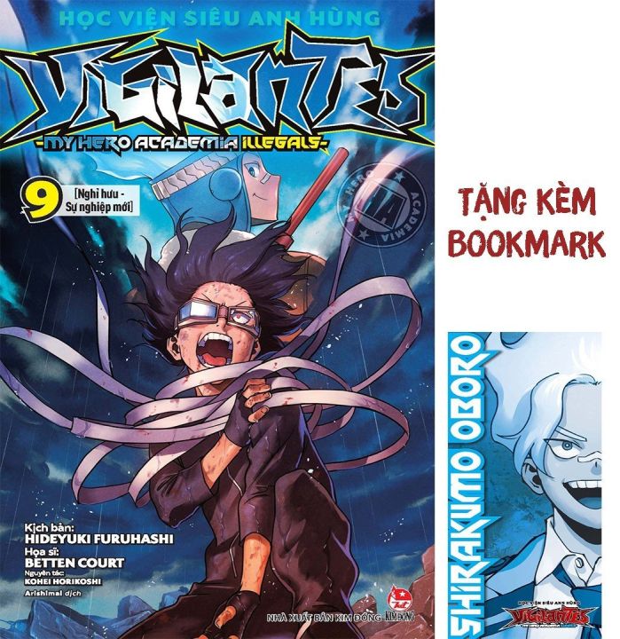 Truyện tranh Học viện siêu anh hùng Vigilantes - Lẻ tập 1 2 3 4 5 6 7 8 9 - My Hero Academia Illegals - Tặng Kèm Bookmark - NXB Kim Đồng