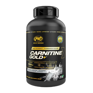PVL Carnitine Gold+ L- Carnitine Supplement Metabolic Energizer for Fat Burning Rapid Absorption 228 Vege Caps