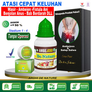 Obat Herbal wasir ambeien paling ampuh Ambejoss salwa Ambeyen Benjolan anus bab berdarah perih sakit