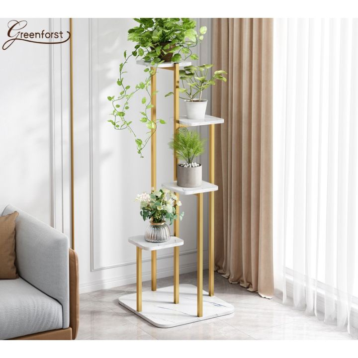 greenforst ชั้นวางกระถางต้นไม้ไม้สไตล์โมเดิร์น 2259