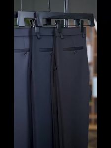 [ Price negotiable ] Mens Autumn Style 2026 New Wide-Leg Straight Loose Casual Trousers High-End Suit Pants with Draped Effect