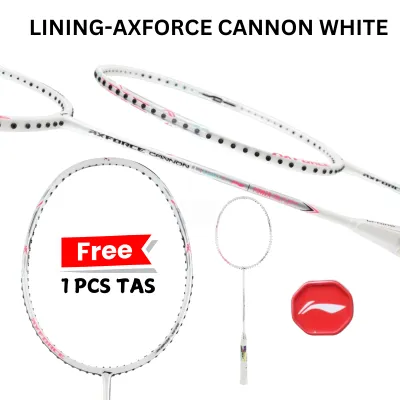 Raket Lining AXFORCE Badminton AX FORCE CANNON ORIGINAL 4U Dan 5U FREE TAS