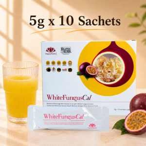 White Fungus Cal (5g x 10 sachets / 30 sachets) - Supports Restful Sleep & Helps Maintain Healthy Bones and Skin
