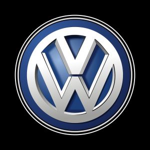 (VOLKSWAGEN) 2PCS Magnet Sensor Welcome Light Car Logo Door Light Polo Passat Vento Tiguan Beetle Jetta