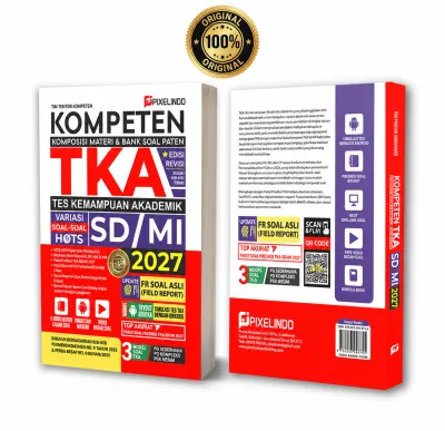 Buku Kompeten TKA 2027 SD MI Buku Ujian Nasional dan Sekolah - Tes Kemampuan Akademik | Pixelindo