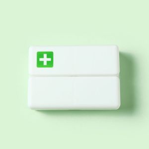 Kotak Obat Harian 7 Sekat Pill Medicine Box Magnetic Pill Box Organizer Kotak Penyimpanan Obat