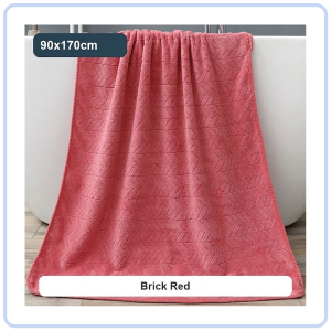 【Pure Care】 Coral Fleece Bath Towel / Soft Absorbent / Quick Dry / 2 Sizes