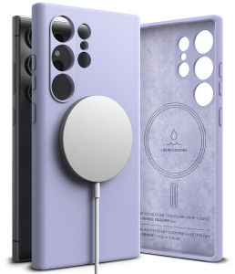 RINGKE® SILICONE MAGNETIC Samsung Galaxy S24 Ultra SoftFeel MagSafe Shockproof Flexible Matte TPU Full Protection Case C