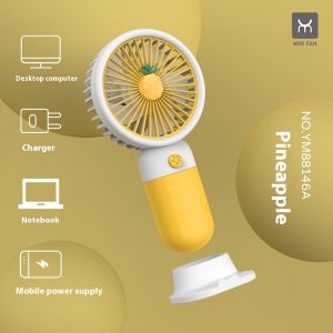 PaulWeekend Fashionable Portable USB Desk Fan with Three-Speed Adjustment for Travel and Office