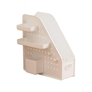 ตะกร้าชุดเก็บของแยกชิ้นพลาสติกสำหรับเพ็อกบอร์ดผนังใหญ่พิเศษความจุพลาสติกหลายตกแต่งบ้านห้อง