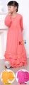 MN - GAMIS ANAK SET HIJAB 1-13 TAHUN/ BAJU MUSLIM NGAJI ANAK PEREMPUAN MOTIF RAYON POLOS FREE ONGKIR BISA COD. 