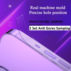 1 SET Antigores SAMPING CLEAR/MATTE IPhone 17 Pro Max 17 Air 16 14+ 15 13 14 Pro 13PRO 13PROMAX 12 12PRO 11 PROMAX 12 Mini Hydrogel Jelly BAZEL SIDE Hidrogel Full Cover-Coverage/Lapisan Nano-TPU Film-LIQUID BAZZEL-BEJEL BODY Bening Glossy/Hidro-Hydro plus